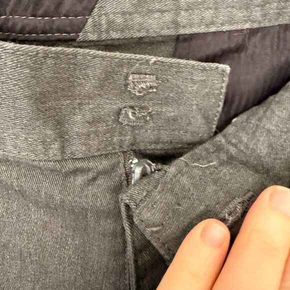 Volcom Men’s 31 Grey Pants - Picture 3 of 7